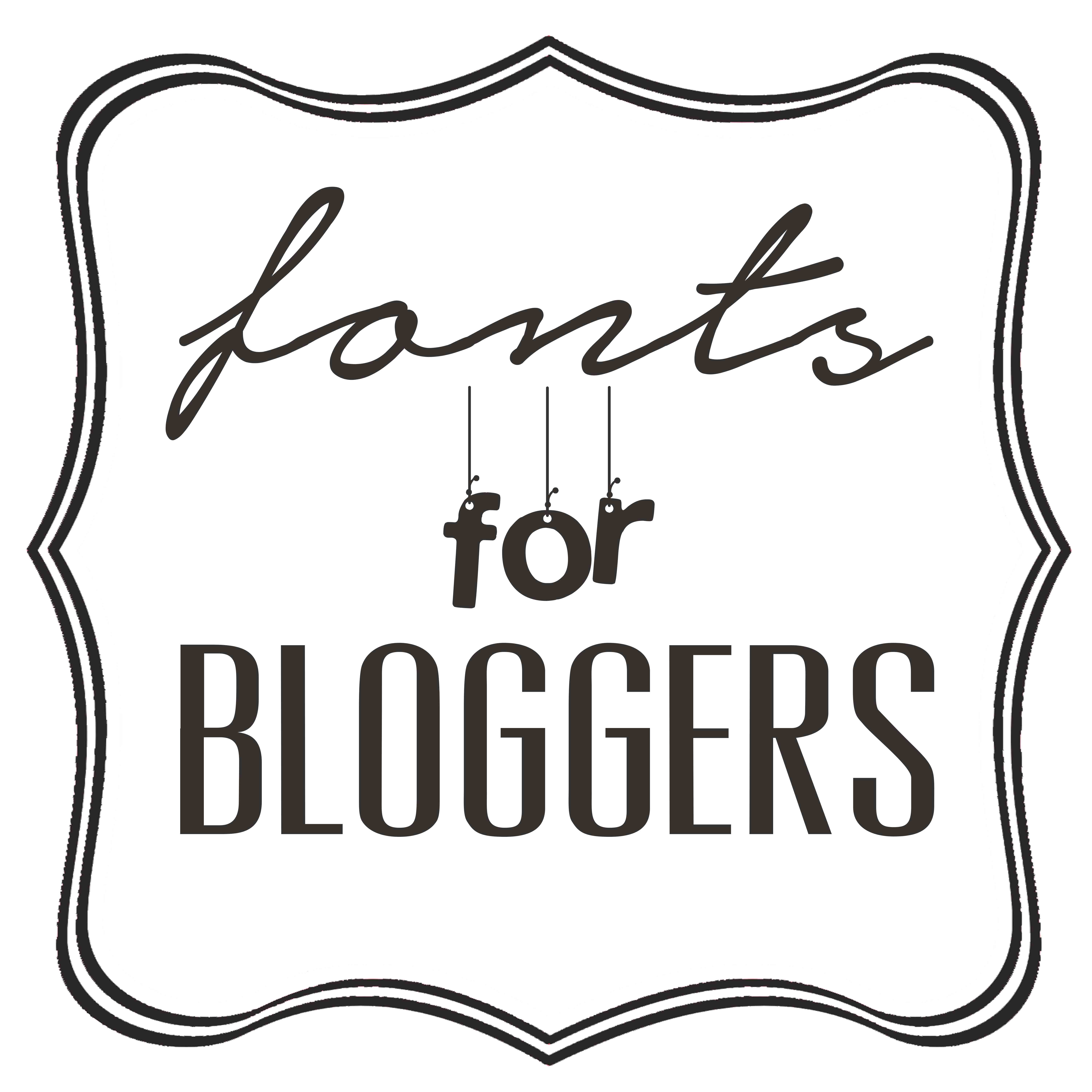 Main - Fonts for Bloggers
