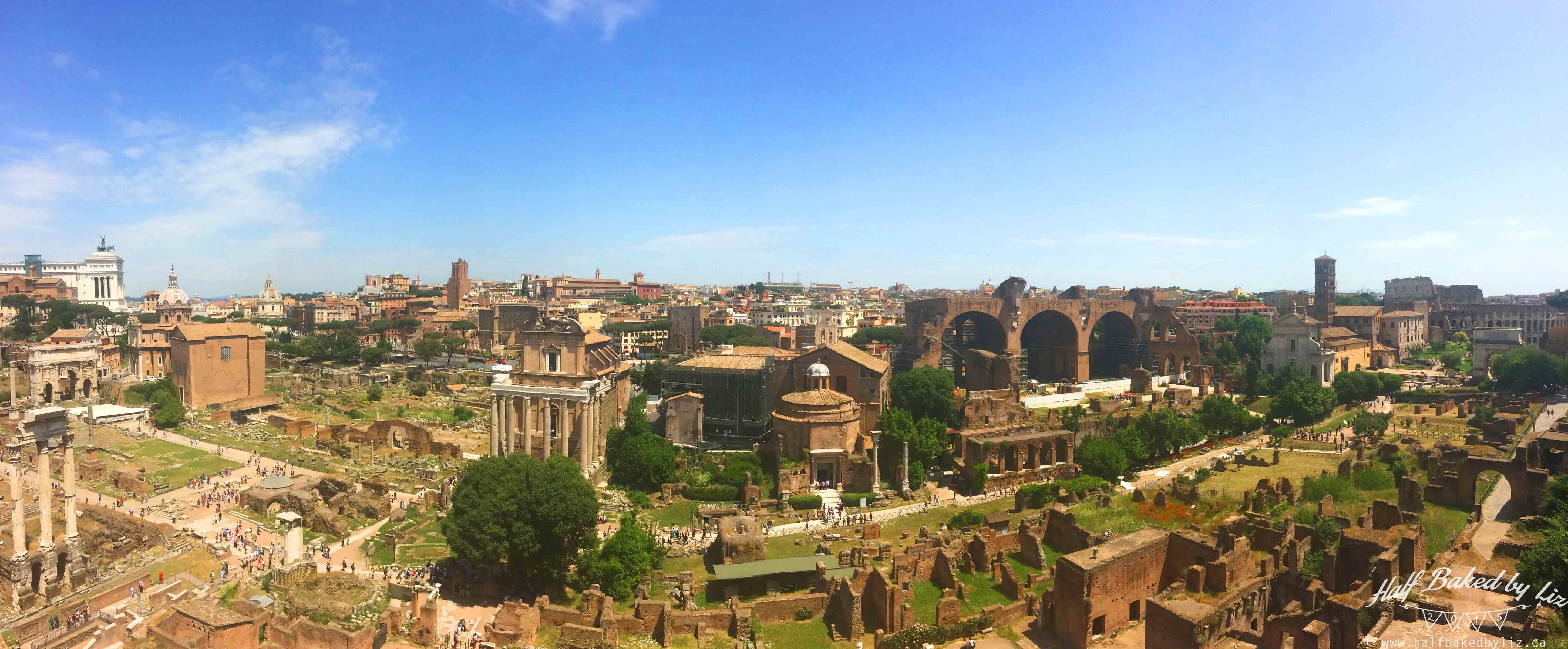 Roman Forum From Above