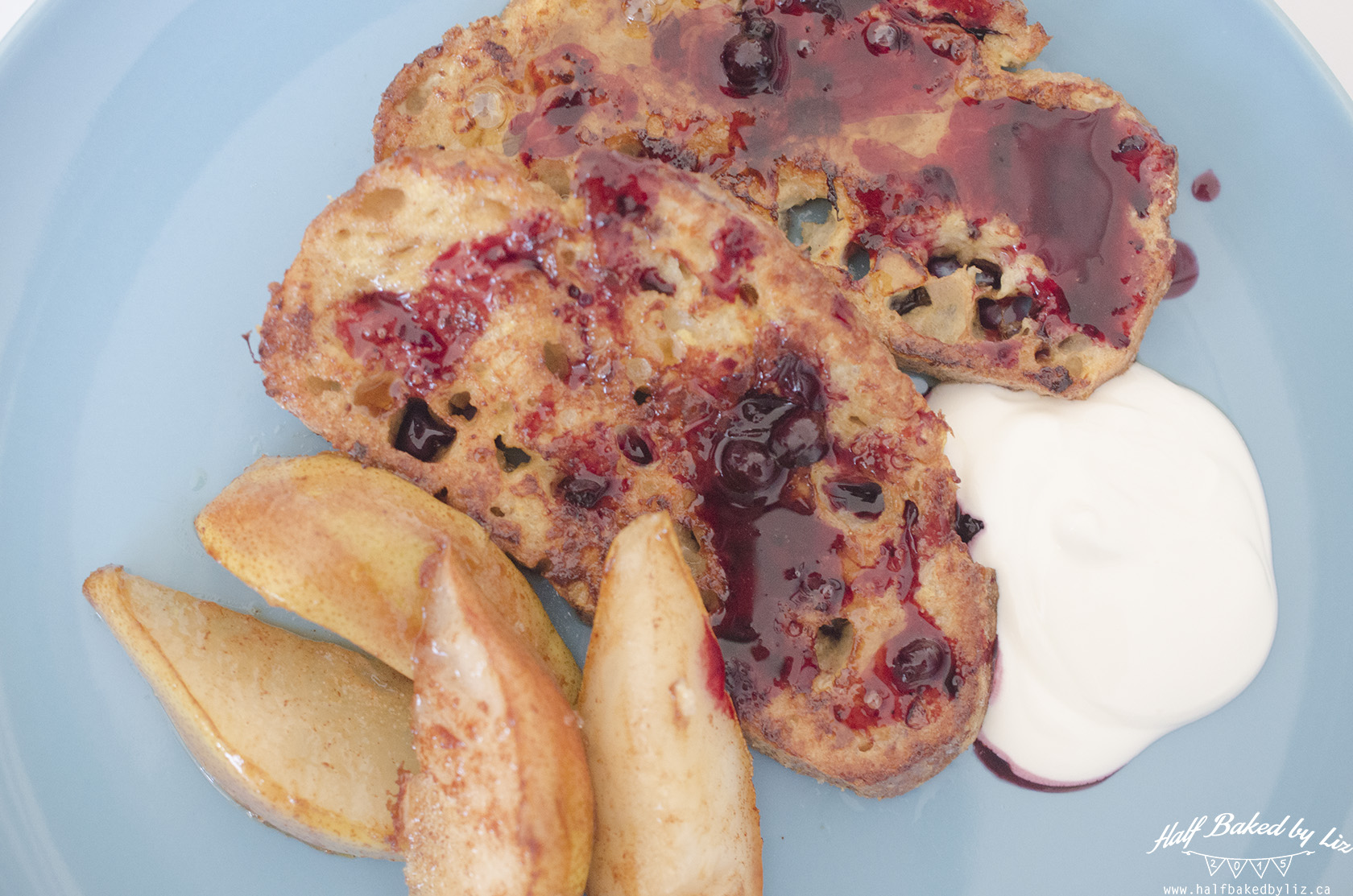 Final - French Toast + Fried Pears