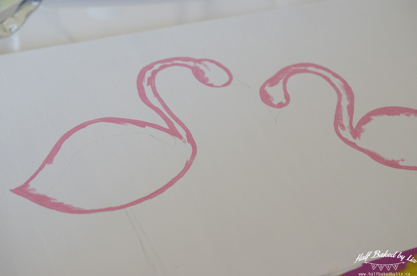 5 - Paint Flamingos 1