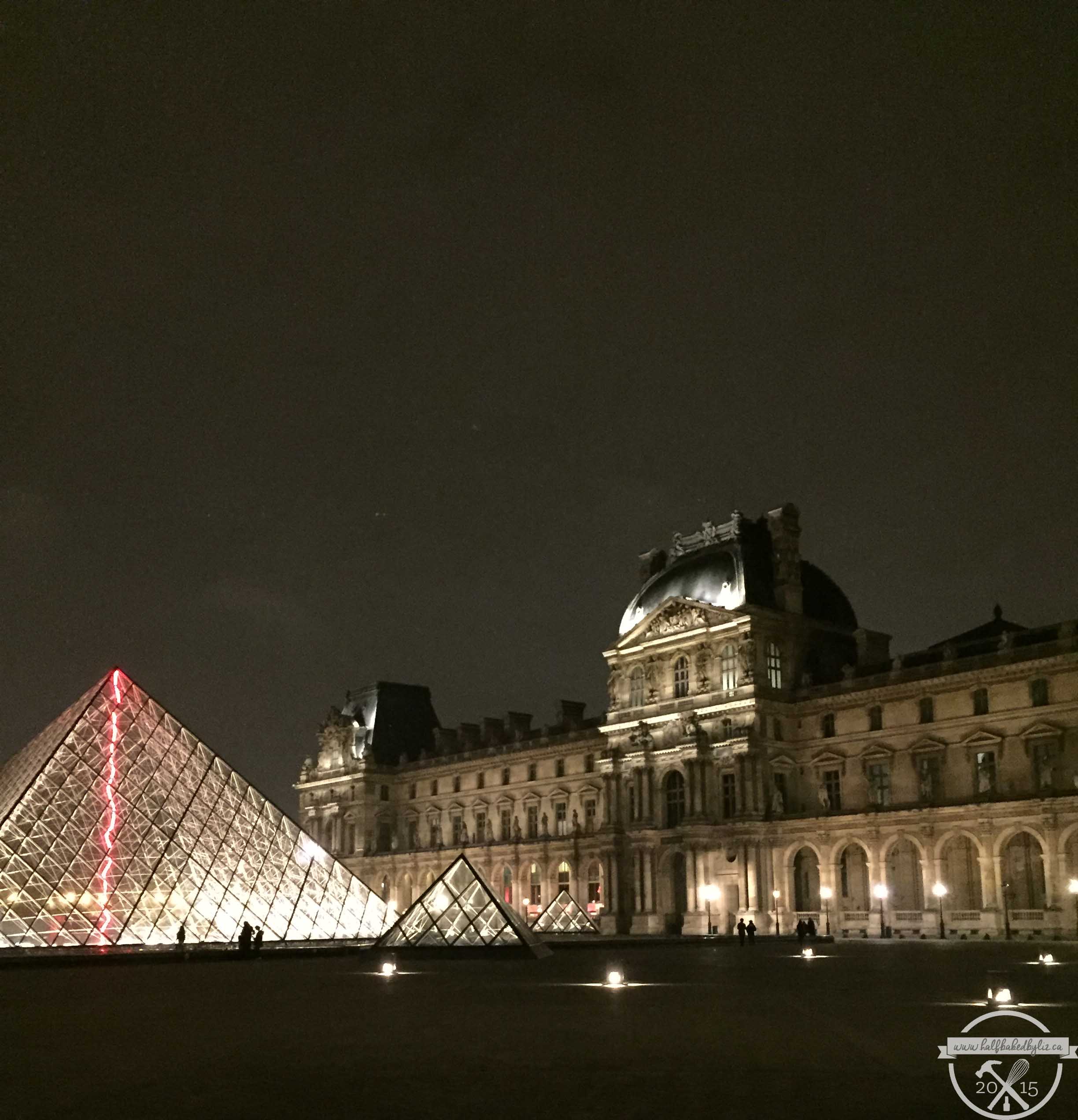 7 - Louvre at Night