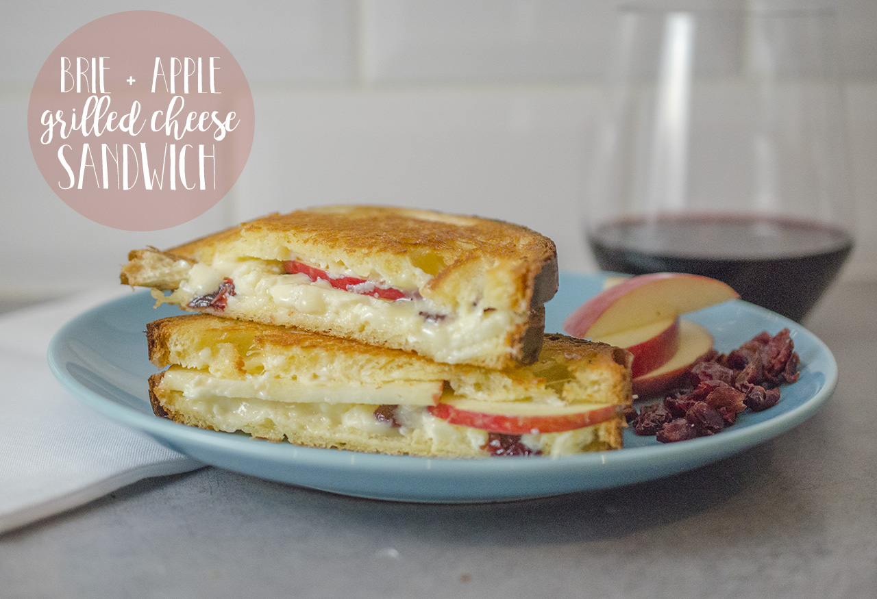 Main - Brie + Apple Grilled Cheese