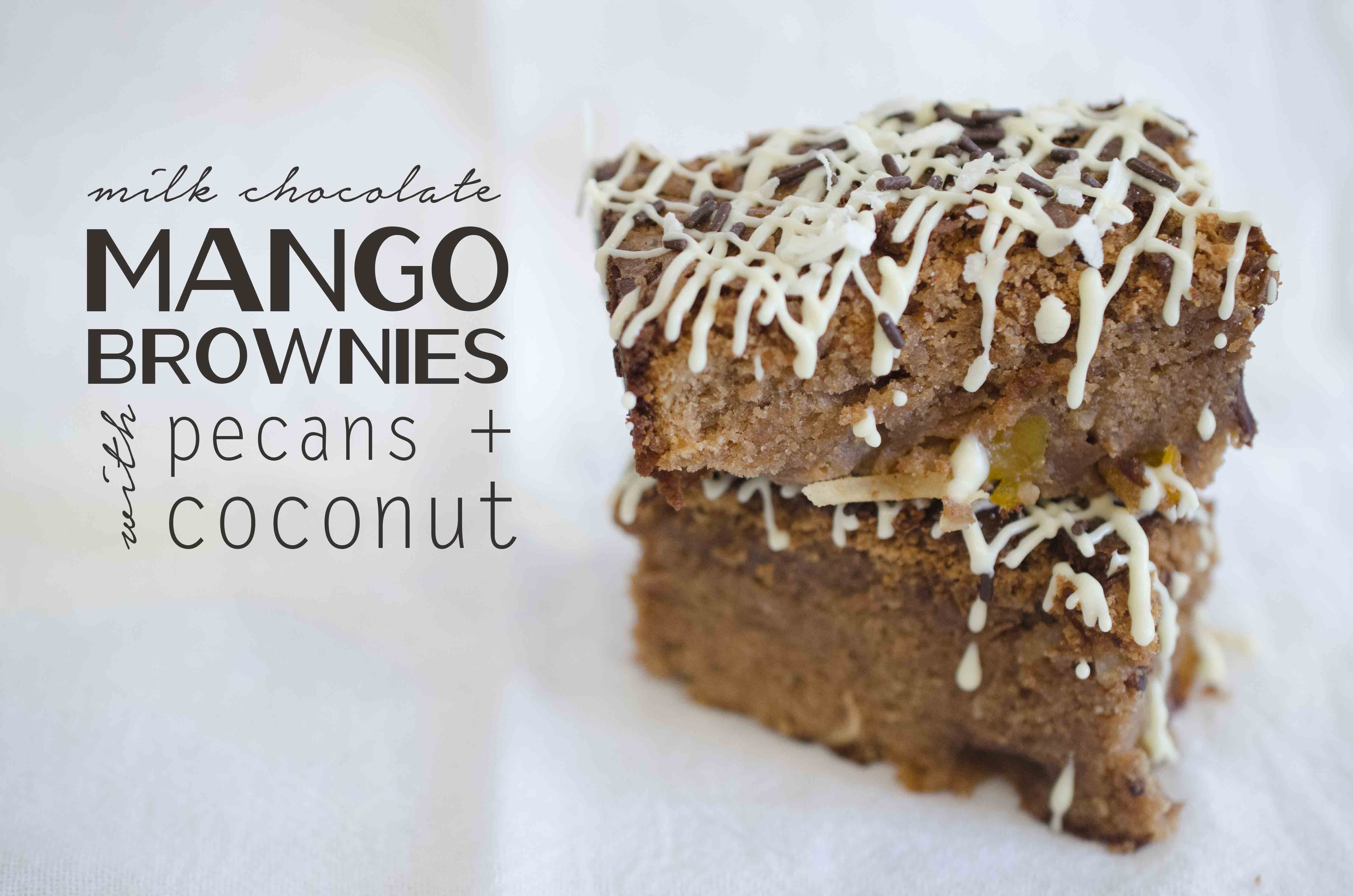 Main - Mango Brownies