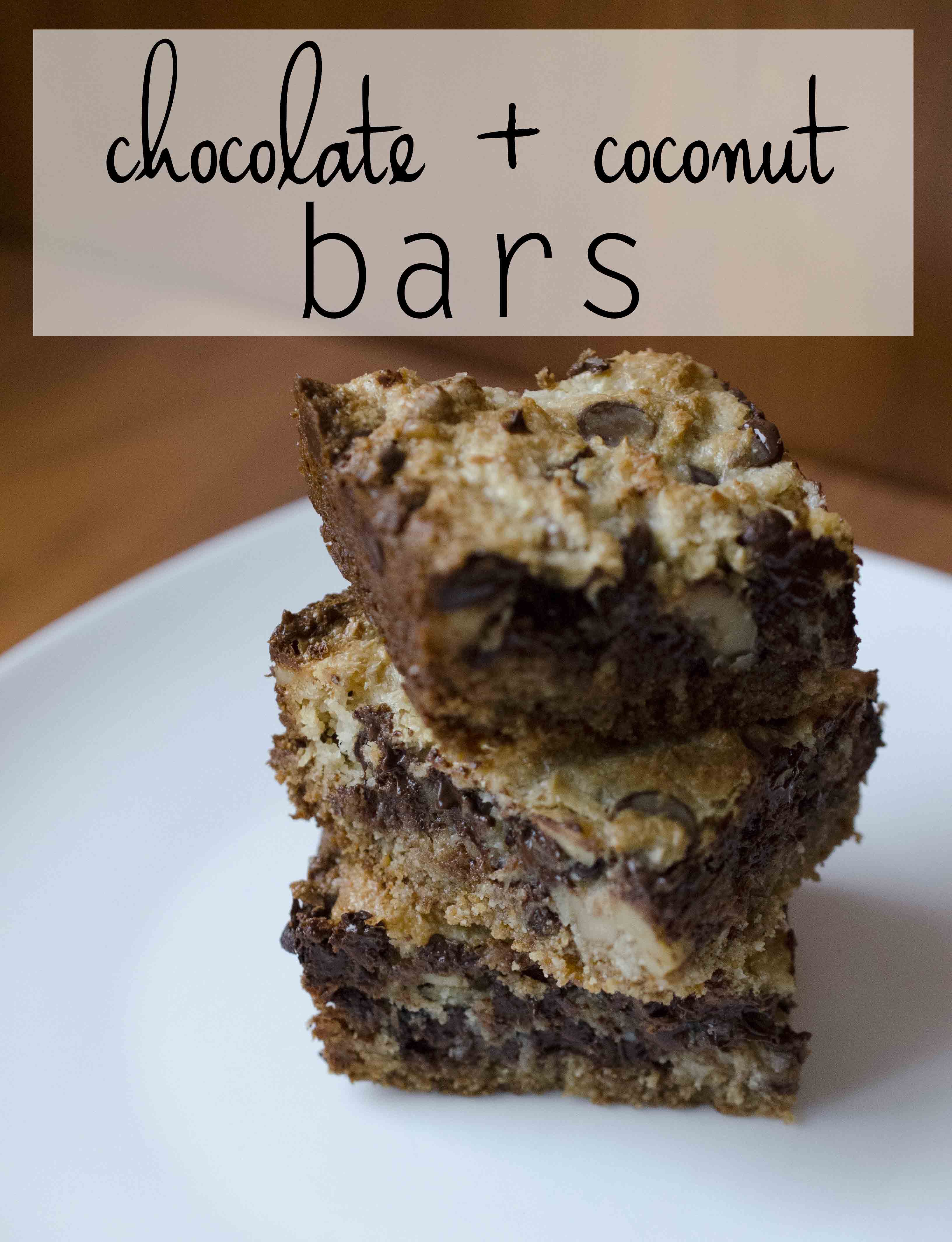 Main - Chocolate Coconut Bars