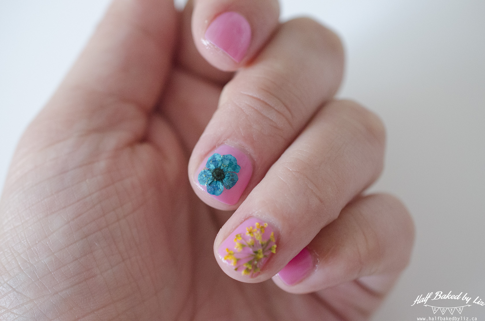 Final 1 - Real Flower Nail Art