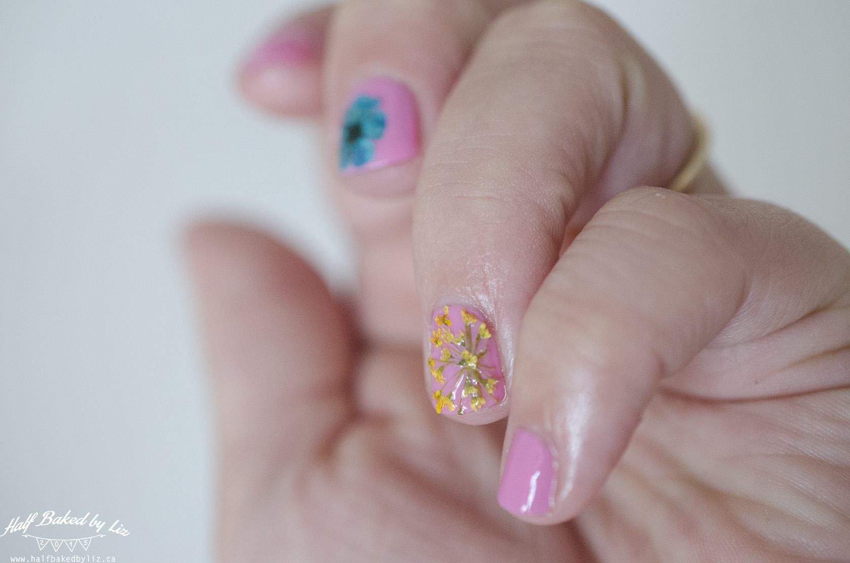 Final 2 - Real Flower Nail Art