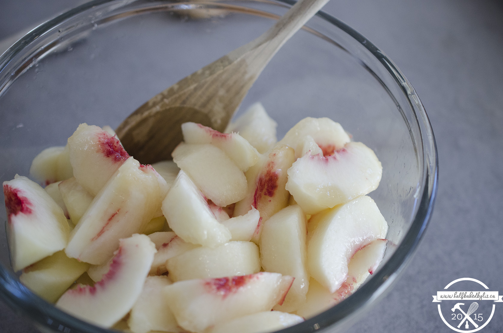 2 - Bowl of Peach Slices