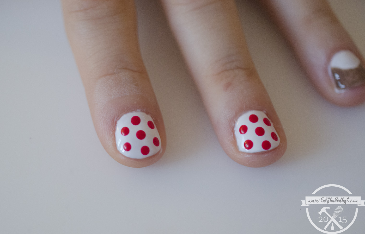 2 - Red Polka Dots