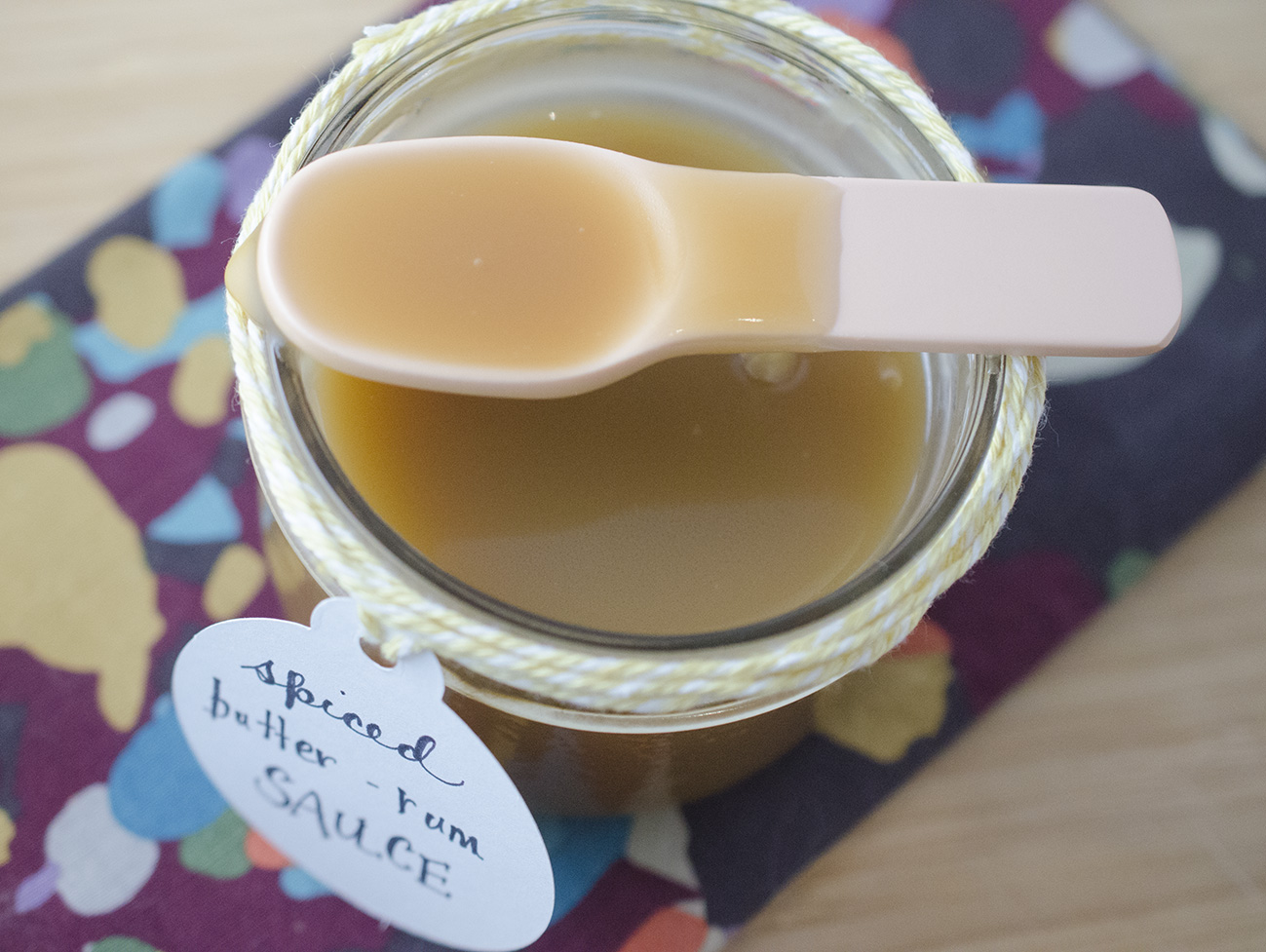 Main - Spiced Butter Rum Sauce